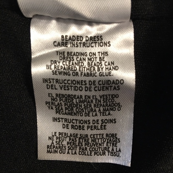 Betsy & Adam Womens Black Embellished Formal Dress Gown Plus 16W - Picture 12 of 12